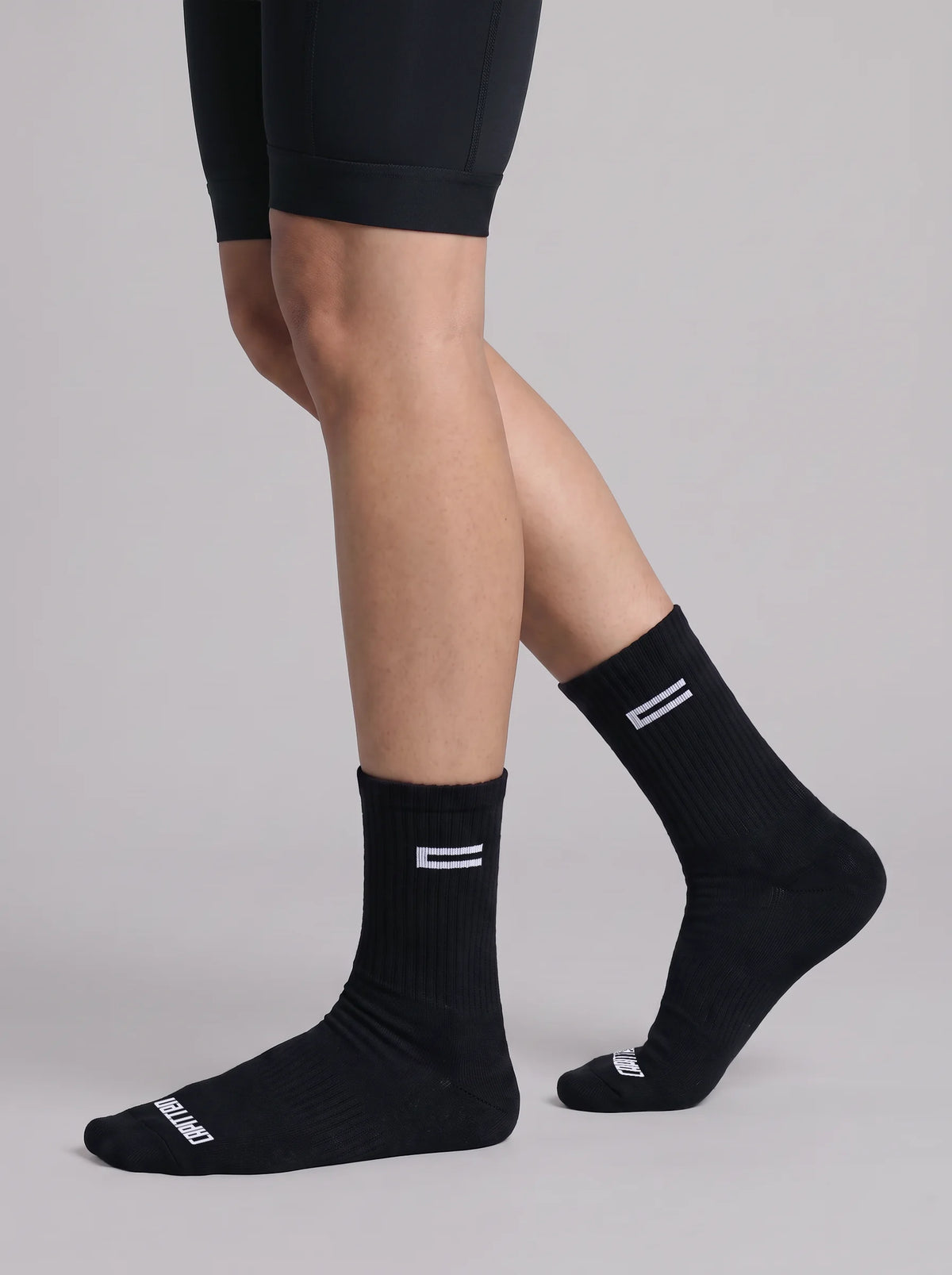 Black high socks