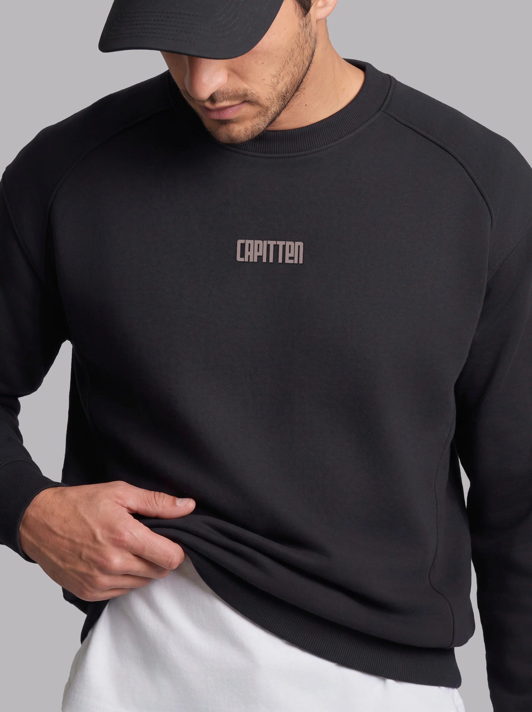 Sudadera cuello redondo